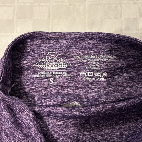 Colorado Purple and Pink Women’s Knit Hat and Leggings Set Size Small - Picture 5 of 7